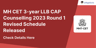 MH CET 3-year LLB CAP Counselling 2023 Round 1 Option-Filling Started, Revised Schedule Released; Check Details Here
